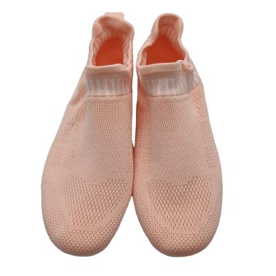 China Mesh Factory Custom New Nonslip children sock women men sock sneakers shoe sport knit upper for sale