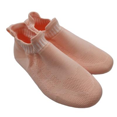 China Cheap Knitting Material OEM Polyester Shoes Fly Mesh Material Upper Sock Shoes Vamp Shoe Uppers for sale