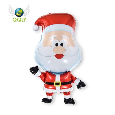 China Wholesale Party Merry Christmas Toy Mylar Foil Balloon For Party Decoration Supplies New 2021 for sale