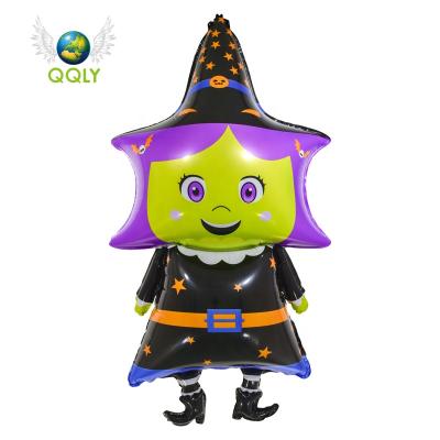 China Cheap Party Design Party Halloween Theme Spider Pumpkin Cat Wings Pattern Balloon Foil Helium Balloons New Party Celebration Decoration for sale