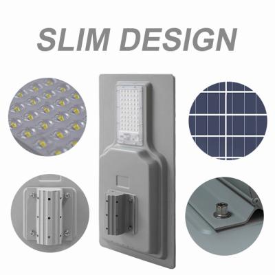 China ROAD 120w All In One Solar Led Street Light Luz De Calle Solar Street Light Housing for sale