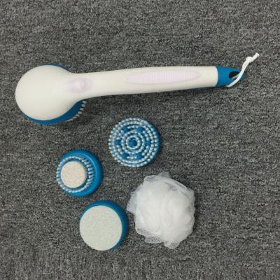 China Electric Beauty Care Product Shower Massager Brush Rotating Brush for sale