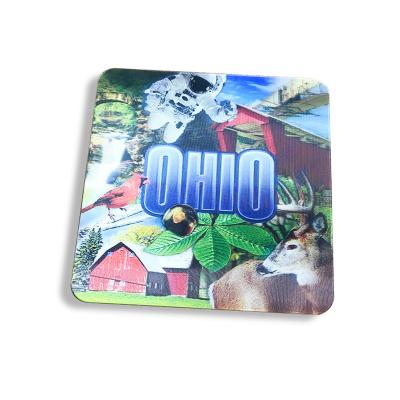 China Wholesale Custom PVC Fridge Magnets Animal Rubber Sticker Customized City Souvenir 3D Fridge Tourist Magnet for sale