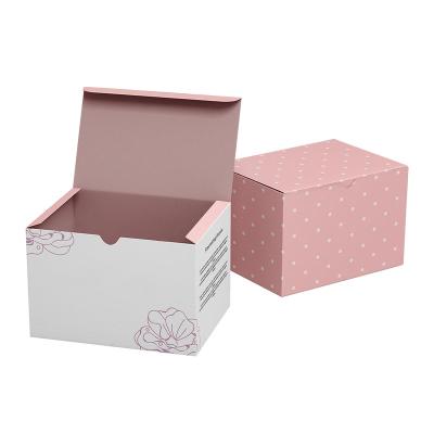 China Recycled Materials Wholesale Pink Birthday Party Gift Cake Box Packaging Custom Print 10 Inch Cardboard Paper Wedding Cake Box With Handle for sale