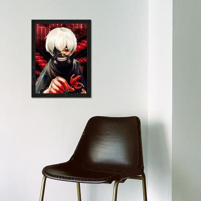 China All Over the World 3D Flip Anime Lenticular Poster Pet Leaf Printing Lenticular Poster for sale