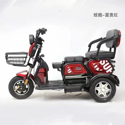 China Cheapest 3 Wheel Aluminum Alloy Adult Bike 3 Wheel Electric Tricycle Flexible For Passengers Cargo 48v12ah Bettery Lead Acid Motor for sale