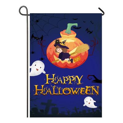 China Health Care Institutes Manufacture To Offer Poly Halloween Party Garden Flag Outdoor Decoration Flags Garden Decoration Flags for sale