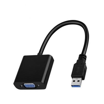 China USB3.0 To VGA Cable USB3.0VGA Adapter USB 3.0 To VGA To VGA External Graphics Card Usb3.0 for sale