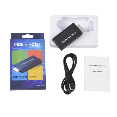 China PS2 to hdm-i converter AV adapter 3.5mm video audio output for hdm-i monitor HY-31Q for sale