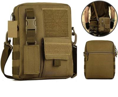 China With USB FREE SAMPLE Small Canvas Messenger Bag Casual Tactical Bag Pack for sale