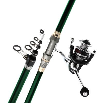 China Carbon Power Strong Surf Rig Telescopic Fishing Rod for sale