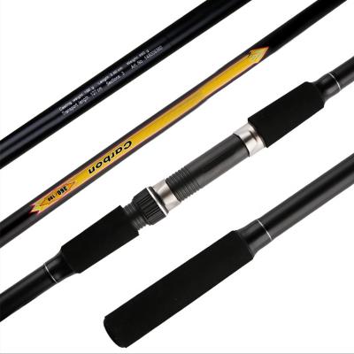 China Solid Carbon Fishing Rod Carbon Fiber Surf Rod 3.3m 3.6m 3.9m for sale