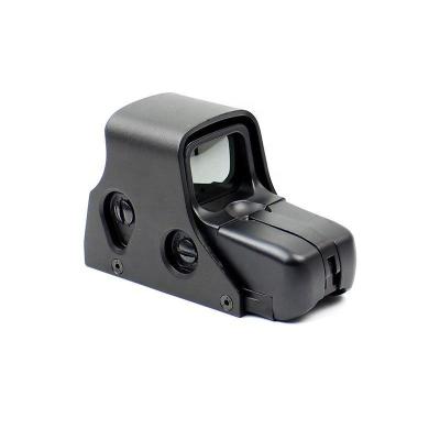 China Aluminum Alloy 551 Tactical Red Dot Sight Optics Sight Riflescope Holographic 1x22 Sight Illuminated Red Green Dot for sale