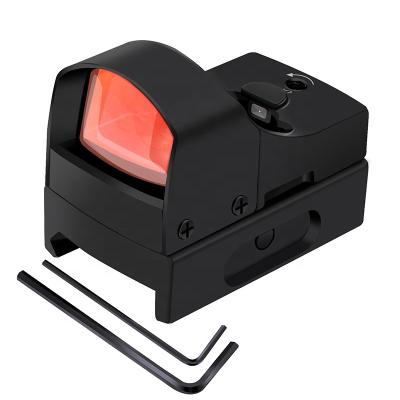 China Tactical Optics Mini Red Dot Reflex Sight Hunting Scope 84 x33x54mm for sale