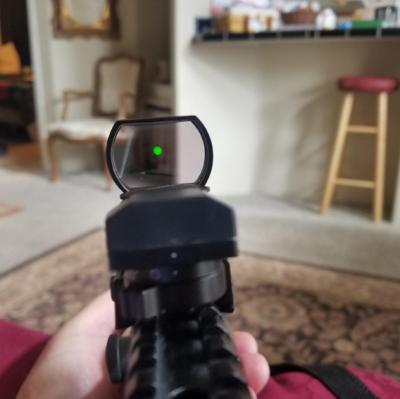 China Tactical 4 Reticles Aluminum Alloy Reflex Sight 20mm Red and Green Dot Scope Sighting Device Hunting ar15 for sale