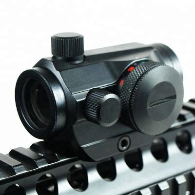 China High Grade Aluminum Alloy Dot Sight Gsp 0070-rg--small adjustable 1x22 compact red black and green with red dot and 20mm laser scope Weaver Rail Mount for sale