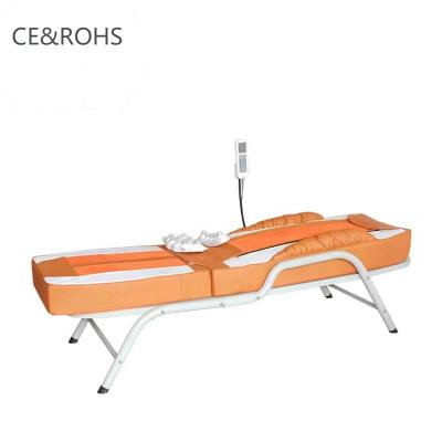 China Full Body Jade Roller Heating Therapy Massage Bed hot sale Infrared physiotherapy Body Massage Bed for sale