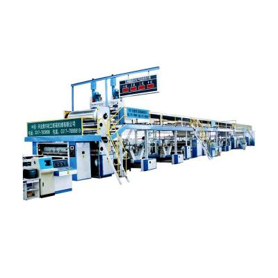 China 2 ply corrugated cardboard production line cardboard box making machine for sale