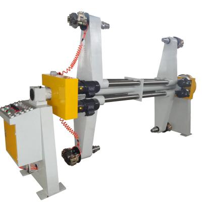 China Electric Shaftless Paper Mill Roll Stand For Corrugated Paperboard Production Line for sale