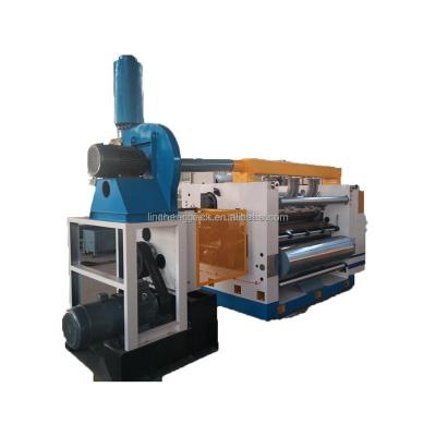 China fingerless Vacuum adsorption type single facer corrugated machine / corrugated making machine for sale