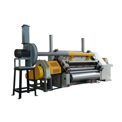 China High quality fingerless type single facer corrugated carton box making machine for sale