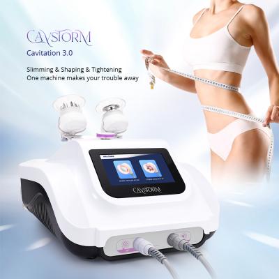 China Wrinkle Remover CaVstorm Machine RF Radio Frequency Cavitation 3.0 Vacuum Cup Fat Removal Pain for sale