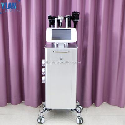 China Face Lift Wholesale Distributors Needed 7 in 1 Portable Ultrasound Cavitation Machine Vacuum RF Machine Radio Frequency for sale