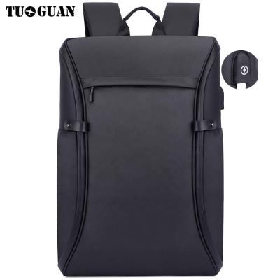 China With TUGUAN Waterproof USB Notebook Backpacks Men Day Backpack Bag for sale