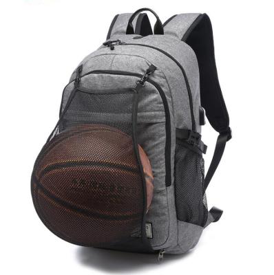 China With USB Factory Sales Casual Sports Basketball Backpacks Waterproof Custom USB Backpack CF1696S for sale