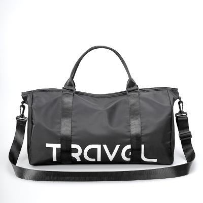 China Lightweight Waterproof Weekend Duffel Bag Women Bag Shoe Compartment Customized Travel Custom Logo for sale