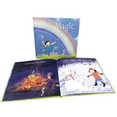 China paper & Cardboard Custom Lamination Hardcover Book Kids Story Book High Quality Printing For Children for sale