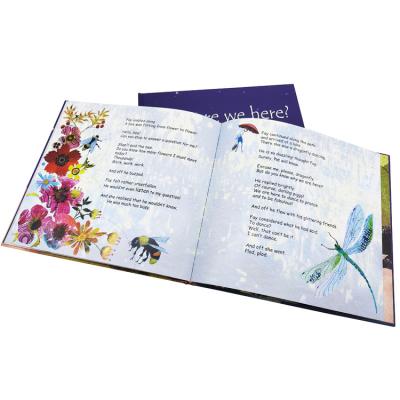 China paper & Cardboard Hardcover Case Limit Children's Book Editing Hard Cover Book Printing Customized Size for sale