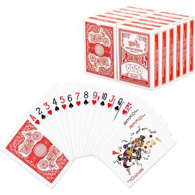 China Cheap Printing Full Color OEM LOGO Paper Customized Entertainment Playing Cards for sale