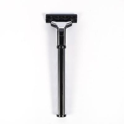 China Triple Blade A3 3 Blade Safety Shaving Razor Stainless Steel Razor Metal Razor For Men for sale