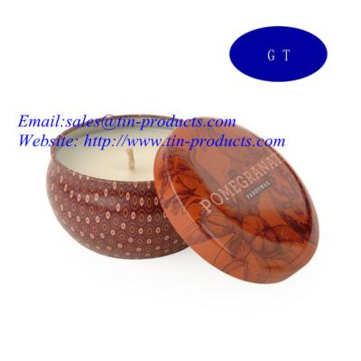 China 2015 New Style Tin Candle Holder, Metal Candle Box from China Goldentinbox.com for sale