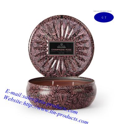 China Candle Box/ Candle Tin Box/ Candle Holder/Tin Candle Holder from Goldentinbox.com for sale