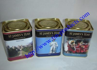 China High Quality Tea Tin Box Tea Box, metal tea case, Tea tin Box,from China Goldentinbox.com for sale