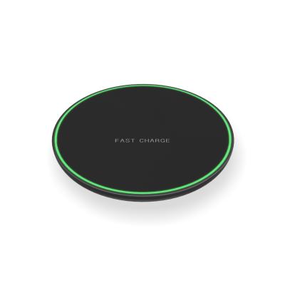 China Wholesale Universal Mobile Phone QI ABS 10W Wireless Charger Around Wireless Fast Charging Pad for sale