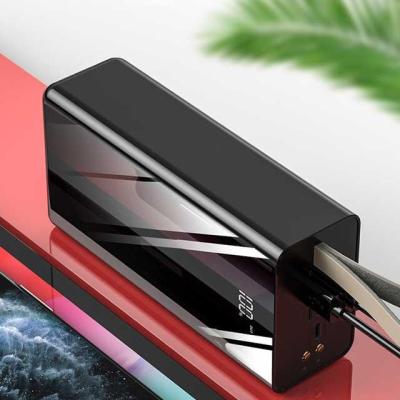 China Factory Customized Outdoor Portable Mobile Charger Extreme Speed ​​Travel Large Capacity Power Bank 50000mAh LED Digital Display Charging for sale