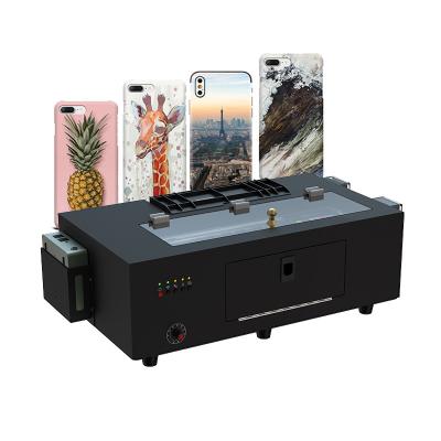 China Imported UV Ink Vimshi A4 Inkjet A4 Flatbed LED Digital Hybrid Mini UV Printer To Fit Make Mobile Phone Colorful Back Cover Sticker Skin for sale