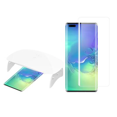 China VIMSHI Mobile Phone UV Hydrogel Curing Screen Protector Films 3D Curved PET Hydrogel Lamination Sheet UV Glass New Products In China Market for sale