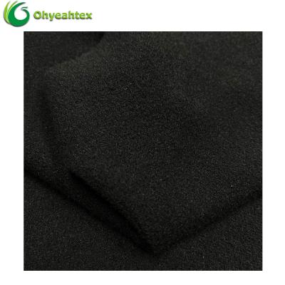 China Sustainable Wholesale Eco Friendly Organic Bamboo Fleece Knitted Poly Fabric For Clothes for sale