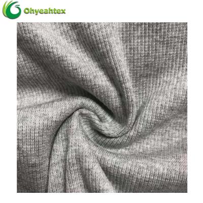 China Blend 70% Bamboo 30% Organic Eco-Friendly Cotton 2x2 Rib Bamboo Organic Cotton Fabric for sale