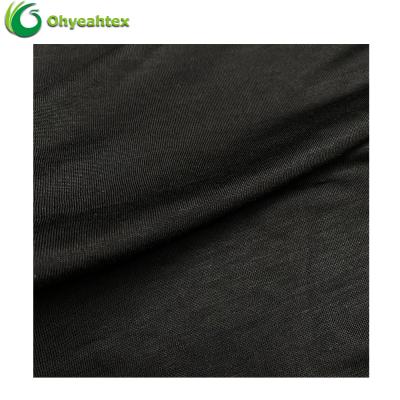 China Hot Sale Anti Pill 100% Organic Viscous Rayon Knitted Jersey Fabric For Garment for sale