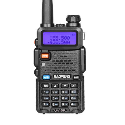 China Ham Cadio FB UV5R Walkie Talkie 5W Dual Band Ham Radio FM Transceiver Dual Band Display UHF VHF Black Two Way Radio UV-5R UHF VHF for sale