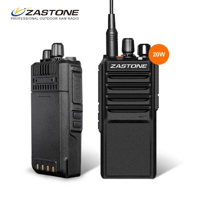 China Zastone L2000 Walkie Talkie With Edit Line 20w 4000mah High Power 4000mA Walkie Talkie for sale