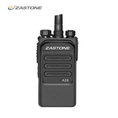 China POC Walkie Talkie Zastone A28 Walkie Talkie 1pcs UHF 400-480 MHz UHF 10Km Two Way Radio Walkie Talkie for sale