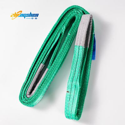 China Lifting Goods Factory price eslinga polyester webbing sling color code for 4 ton for sale