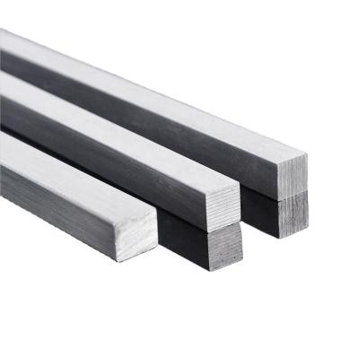 China Square Rod * Aluminum hot rolled steel construction 3*3 4*4 5*5 construction solid steel twisted natural NC 6061 bar profile 10-45days; SHG for sale