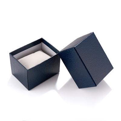 China Low MOQ Luxury Leather Custom Logo Watch Box Jewelry Packaging PU Free Sample Watch Boxes For Packing Ring for sale